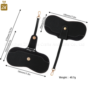 Draagbare Lederen Brilhouder Met Bureau Organizer Voor Buiten Glazen Zakelijk En Relatiegeschenk - Product Image 6