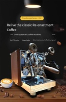 Machine à café expresso commerciale à double chaudière machine à expresso barista express E61 tête de brassage