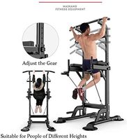 Tour de puissance en acier à hauteur réglable en gros barre de traction de station de fitness multifonction pour la musculation musculation