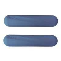 Ensemble d'haltères réglables antidérapants en silicone de 1 kg, 1,5 kg, 2 kg, 2,5 kg, avec logo personnalisé, esthétiques, pour hommes et femmes, pour la musculation à domicile
