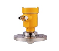 Transmisor de Nivel de Radar Sin Contacto de 80 GHz, Sensor de Nivel de Agua para Tanque de Aleación de Aluminio Anticorrosión, 4-20 mA RS485 0.5%