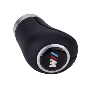 Bmw Gear <b>Shift</b> <b>Knob</b> M Logo Leather Manual Transmission Ergonomic For Bmw X1 X3 X4 X5 X6 Z4 Z5 Z8 N3 M4 M5 1 3 5 6 7 Series - Product Image 4