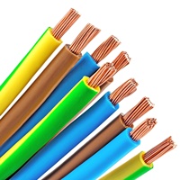 Cable Eléctrico de Cobre Trenzado de 12 AWG, 3.5 mm², Aislamiento de PVC XLPE, Cable de 1 Núcleo, 600 V, Rollo de 100 m, MOQ, Cables Eléctricos que Cumplen con la Norma IEC
