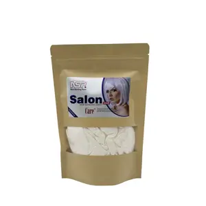 Barber supplies ammonia Free 400g bag hair salon bleach hair low price dust free stable bleach powder for hair