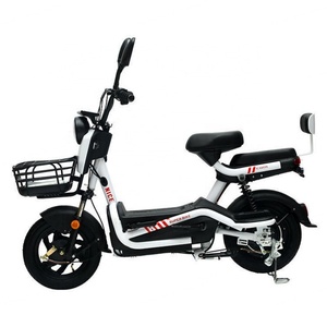 Vélo électrique 350W avec clé à distance, batterie au plomb-acide 48V 12A, cadre en acier, capteur électronique, vélo électrique de type E - Product Image 6