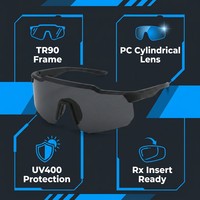 Lunettes de soleil de cyclisme, lunettes de sport, lunettes de soleil pour hommes et femmes, pour la conduite en extérieur et le vélo