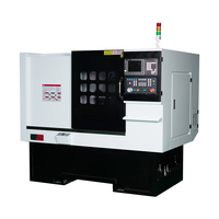 Máquina de torno cnc de herramientas en vivo torreta de control numérico torno de torneado máquina de torno cnc de mecanizado de metal de alimentación automática