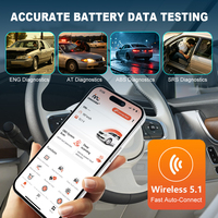 Herramienta de Diagnóstico Automotriz VIECAR V800 OBD2 con Actualización Gratuita de por Vida, Bluetooth, Sistema Completo, Escáner OBD para Motor, ABS, SRS y Transmisión