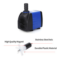 Petit filtre submersible silencieux multifonctionnel en plastique Pompe de circulation pour aquarium Rockery Living Micro Aquarium Pump Box