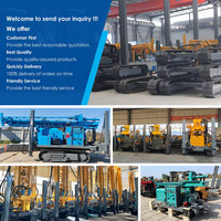 Prix usine Machine de forage de puits d'eau pour profondeurs de 180m, 200m, 300m, 500m