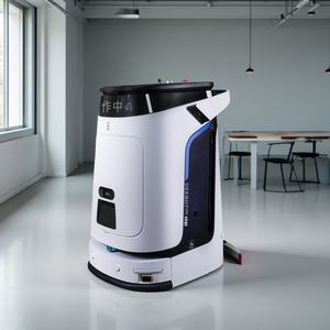 Robot Aspirador Comercial ECOVACS DEEBOT <span class=keywords><strong>PRO</strong></span> <span class=keywords><strong>M1</strong></span> con Navegación LDS Slam, Recarga/Drenaje Automático de Agua, Autolimpieza, Tanque de Agua de 35L - Product Image 1