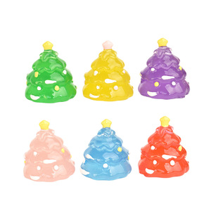 Decorazione Natalizia in Resina Colorata Luminosa che si Illumina al Buio, Ornamento per Albero di Natale, Decorazione da Tavolo per le Festività, Vendita all'Ingrosso - Product Image 5