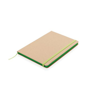 Carnet de notes A5 personnalisé avec estampage à chaud doré, couverture rigide, agenda quotidien avec bordure dorée