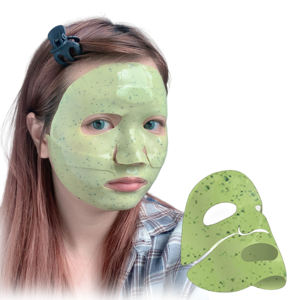 <span class=keywords><strong>Mascarilla</strong></span> Facial <span class=keywords><strong>de</strong></span> Colágeno con Ácido Hialurónico y Extracto Puro <span class=keywords><strong>de</strong></span> Plantas <span class=keywords><strong>de</strong></span> Alta Calidad <span class=keywords><strong>Certificada</strong></span> FKY, Calmante, <span class=keywords><strong>de</strong></span> Viaje, Ligeramente Hidratante - Product Image 2