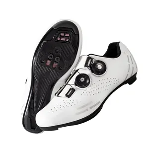 Sepatu bersepeda kunci Mtb, Sepatu karbon untuk cleat sepeda dengan sepatu bersepeda