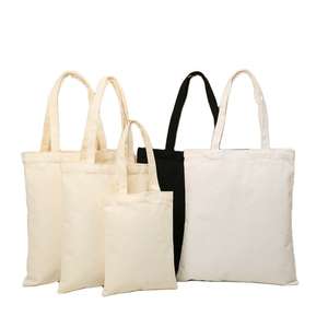 Bolsa de compras reutilizable de lona personalizable de alta calidad y gran capacidad para mujer, tipo bandolera de algodón. - Product Image 2