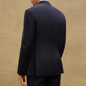 <span class=keywords><strong>Costume</strong></span> de mariage pour hommes Ensemble deux pièces <span class=keywords><strong>chic</strong></span> et décontracté pour mariés de qualité supérieure <span class=keywords><strong>Costume</strong></span> italien en laine mélangée pour hommes - Product Image 2