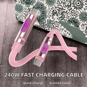 Câble USB-C vers Type-C Maobos 1m PD 240W 5A à charge rapide, en nylon tressé TPE, pour téléphones mobiles, ordinateurs, appareils Android/iOS - Product Image 2