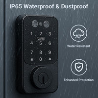 La serrure de porte intelligente Bluetooth étanche fonctionne avec Alexa, prenant en charge la reconnaissance faciale, la serrure à pêne dormant intelligente prenant en charge le déverrouillage automatique