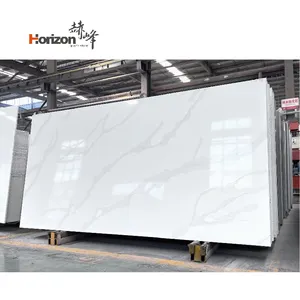 Horizon 0 Silica Stone Artificial Qz Stone Slab Artificial Calacatta Quartz Stone Countertop Quartz Slab Artificial Quartz Sto