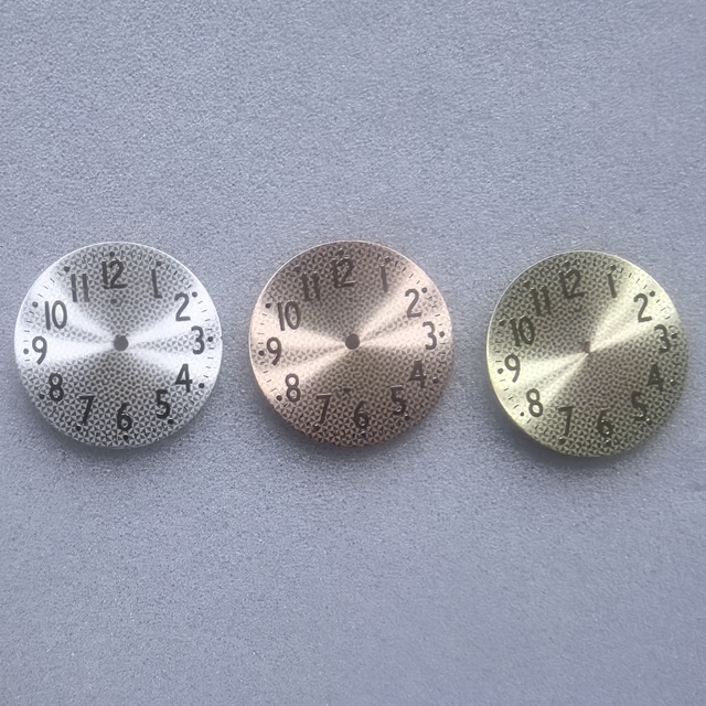 OEM High Quality 28.5MM G Series Shock Luxury Sunray Watch Dial Watch NH35 for Case Movement Custom Watch Dial