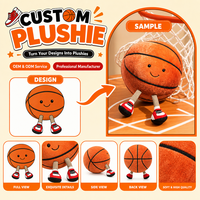 OEM Maßgefertigte Sport-Basketball-Puppe, Weich mit PP-Baumwolle Gefüllt, Souvenir-Geschenke Großhandel, Kindergeburtstags-Präsente