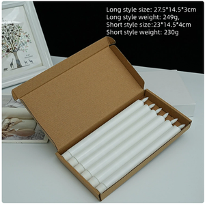 Vela Electrónica Blanca de 25 cm con Efecto de Llama Móvil, Funciona con Pilas, para el Hogar y la Cena - Product Image 6