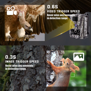Trail Game <span class=keywords><strong>Camera</strong></span> 30MP 1080P Săn Bắn Cam Cho Động Vật Hoang Dã Động Vật Với Low Glow <span class=keywords><strong>IR</strong></span> LEDs Wildkamera - Product Image 5