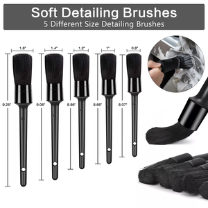 הגעה חדשה 33 יח 'ניקוי ערכת ניקוי קיפול מגבות צמיג מברשת המפרט סט כלים - Product Image 6