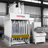 Vario Machine à plastifier hydraulique automatique à haute efficacité de 50 tonnes pour la production de panneaux de bois et de contreplaqué.