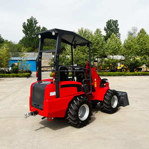 Mini cargador agrícola Tractor TH180 Modelo 4x4 Cargador de ruedas diésel hidráulico para la venta - Product Image 5