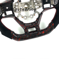 Accessoires pour Kia : Volant de voiture en fibre de carbone forgée sur mesure pour K5 5ème génération GT GT-Line DL3 OEM, amélioration intérieure sportive en forme de D