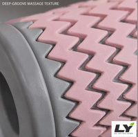 Rouleau en mousse réglable avec poignée, bâton de massage rétractable pour relaxation musculaire profonde, idéal pour le yoga, la remise en forme et la salle de sport