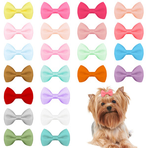 Maltese Top <b>Hair</b> Accessory Solid Color 4cm Mini <b>Bow</b> <b>hair</b> Clip Pet <b>Hair</b> Clip for Long Haired <b>Dogs</b> - Product Image 1
