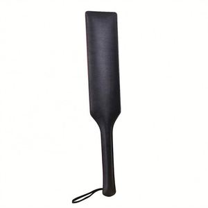 Super exagérer grand cuir rouge/noir Yesi soumis pagaie pour BDSM esclave fessée douleur outil - Product Image 4
