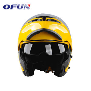 OFUN-Correa de barbilla ajustable para motocicleta, casco duradero de cara abierta con <span class=keywords><strong>doble</strong></span> Visor - Product Image 3