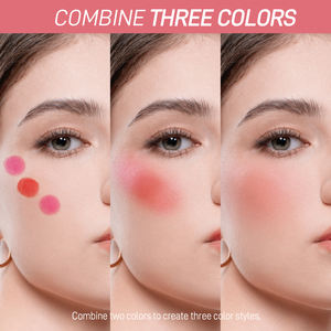 O.TW O.O Vente en gros Bâton de <span class=keywords><strong>fard</strong></span> à joues bicolore Texture crémeuse à haute teneur en pigments Contour de longue durée Nouvelle fonctionnalité Blush crème - Product Image 4