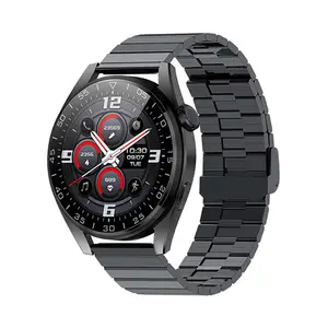 1.35 inç yuvarlak erkek M103 Pro akıllı saat Realtek BT çağrı müzik 8 spor modları M103pro SmartWatch kalp hızı kan oksijen