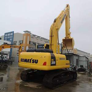 Excavadora Komatsu pc200-8 de 20 toneladas usada con pocas horas de uso, confiable para construcción y paisajismo, equipo Komatsu de segunda mano - Product Image 2