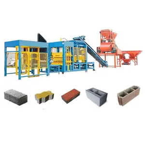 Most Profitable Business Qt10-15 Hydraulic Fully Automatic Concrete Block Making Machine Price Widely Used Hollow Block Making