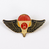 Pin bros timbul pernis kustom topi emblem bahu Arab Timur Tengah Pin bros desain khusus