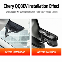 2026 Chery QQ3 EV Speciale Videorecorder Dashcam met WiFi & Nachtzicht 4K HD Verborgen Ontwerp Geen Bedrading Nodig Dubbele Lens