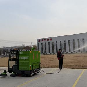 Balayeuse électrique à usage professionnel pour la gestion immobilière, le <span class=keywords><strong>nettoyage</strong></span> des sites extérieurs, les déchets, les pierres, moteur haute puissance - Product Image 5