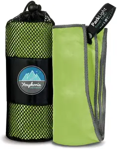Extra Large Eco Friendly Quick Dry 2 Pack Custom Logo Microfibre Outdoor Microfiber Suede Sports Towel For Yogo Gym Fitness Men