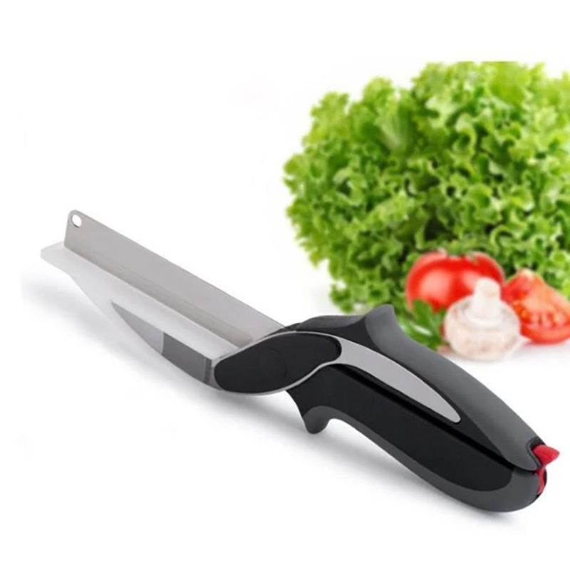 Multi-Function Vegetable Clever Cutter Utensil Scissor for Kitchen