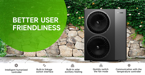 SPRSUN 2023 лучший продавец R290 A +++ DC инверторный тепловой насос водонагреватель воздух-вода 9 кВт/11 кВт/18 кВт для нагрева охлаждающей горячей воды - Product Image 6