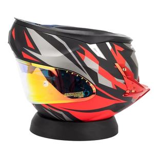 Support de casque de moto multifonctionnel, base de protection pour casque intégral, noir, antidérapant - Product Image 2