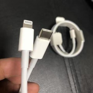 iPhone <b>USB</b>-<b>C</b> To <b>Lightning</b> <b>Cable</b> 1M And 2M White Fast Charging Data Sync For Apple Devices - Product Image 4