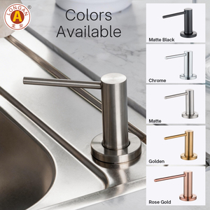 Dispenser di <span class=keywords><strong>Detersivo</strong></span> Ricaricabile in Acciaio Inox <span class=keywords><strong>per</strong></span> Cucina, Lavanderia e Lavaggio <span class=keywords><strong>Piatti</strong></span> - Product Image 2