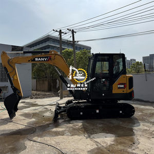 Nouvelle pelle SANY SYC60 de 6 tonnes fabriquée en Chine Mini pelle prête à expédier SY60 SY75 SY95 Pompe à moteur à noyau pour un usage domestique - Product Image 4